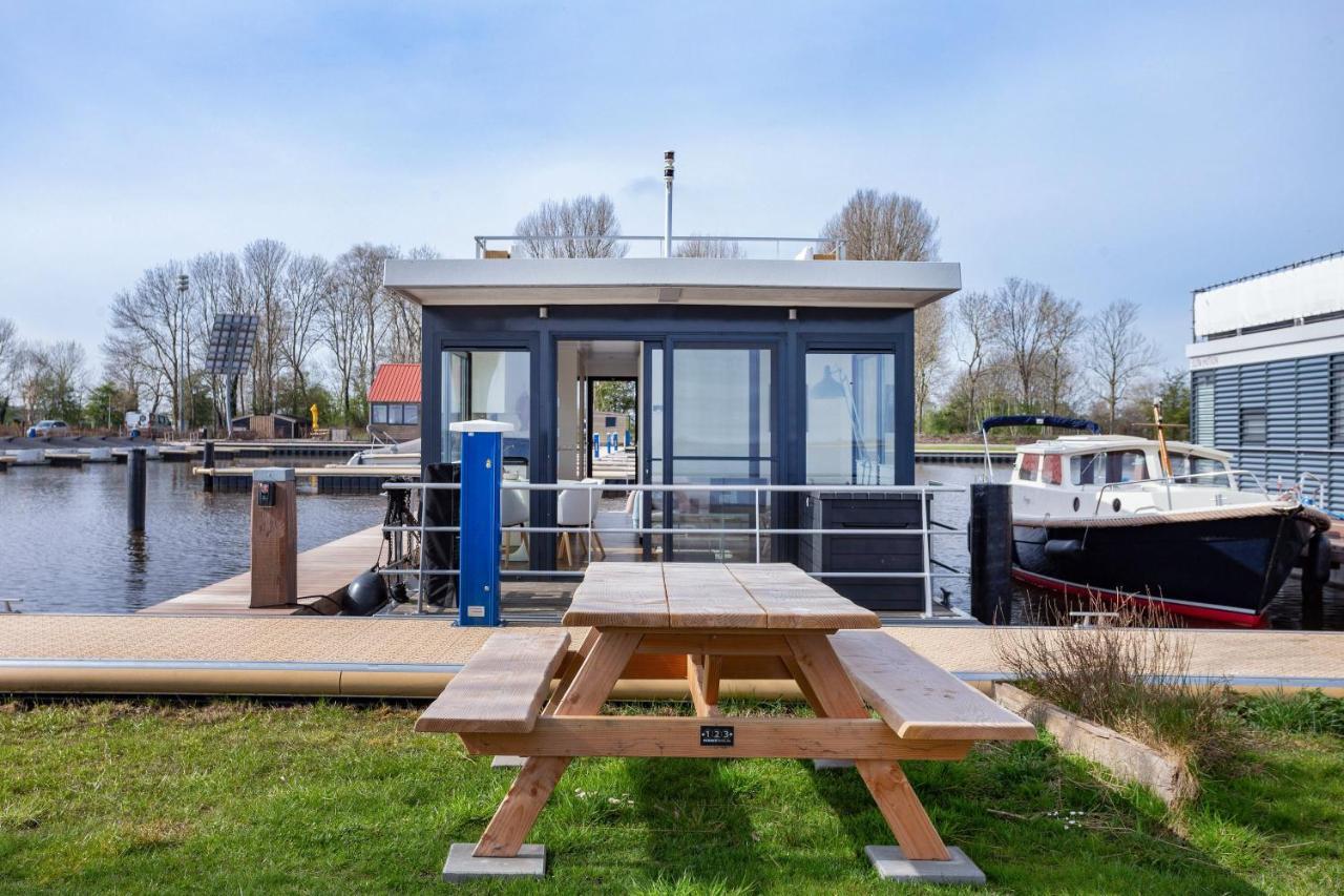 Welcome In - Houseboat Agua Dolce Met Tuin, Paviljoenwei 4, Sneek - Offingawier Ngoại thất bức ảnh